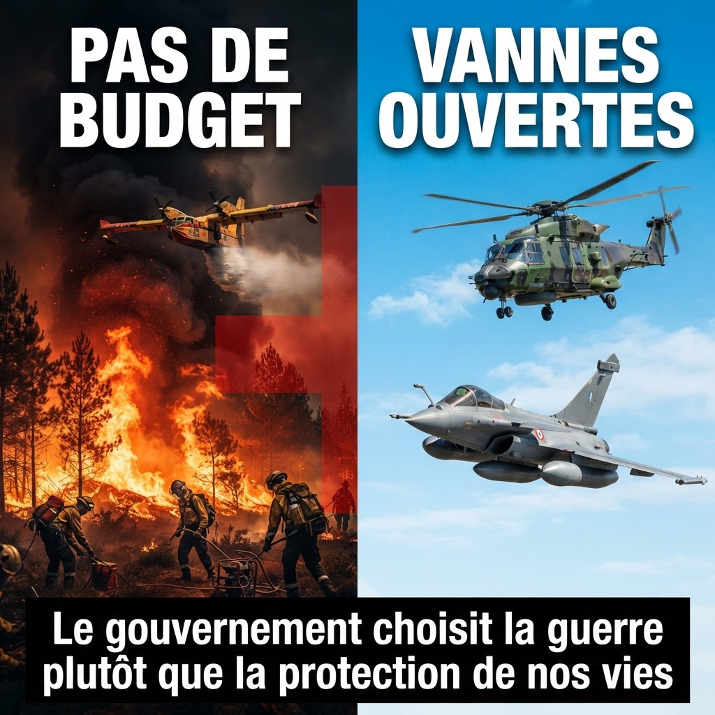Pas de budget pour les Canadairs, vannes ouvertes pour les F-35 et Griffons